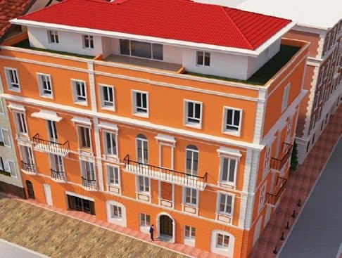 Création de deux niveaux — Hôtel Gastaldi